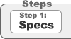 Step 1 - Input Specs